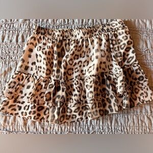 Generation Love Leopard Print Skirt